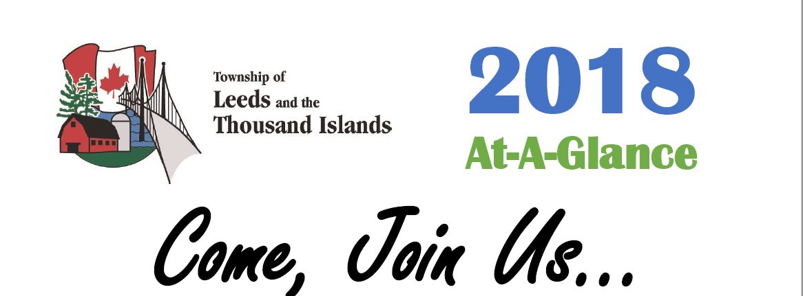What’s Happening in the Township of Leeds & the Thousand Islands? Take a Peek…