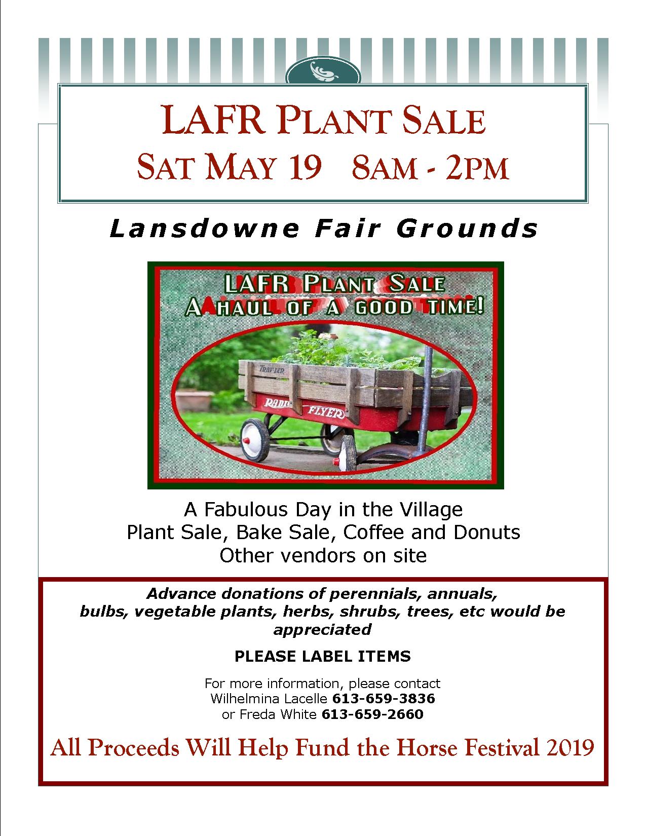 LAFR Annual Plant Sale