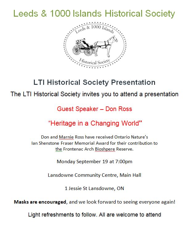 LTI Historical Society Presentation